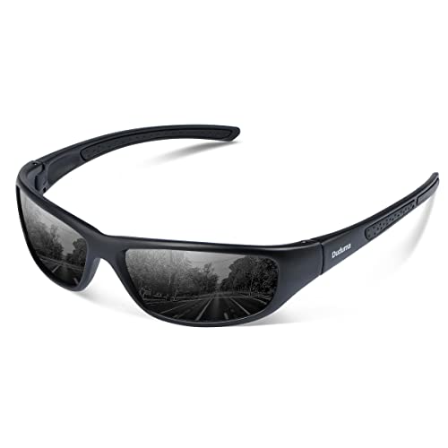 Duduma Sonnenbrille Herren Polarisiert Sportbrille Fahrrad Brillen für Herren Damen Angeln Sport mit UV400 Schutz Tr8116