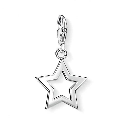 Thomas Sabo Damen Charm-Anhänger Stern Charm Club 925 Sterling Silber 0857-001-12