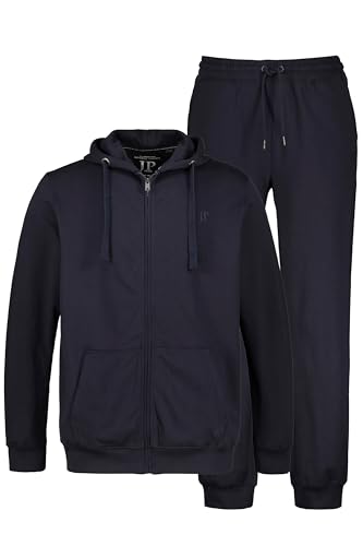 JP 1880 Herren große Größen Menswear L-8XL JP1880 Jogginganzug, Homewear, 2-teilig, Hoodiejacke und Hose, bis 8XL dunkel Marine 3XL 802934730-3XL
