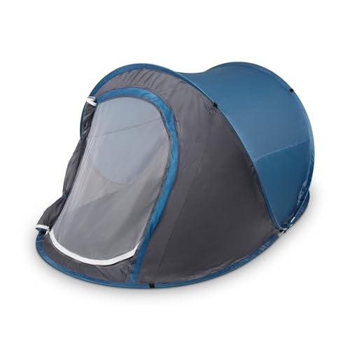 Bestlivings Pop Up Zelt - Ultraleichtes 1-2 Personen Wurfzelt - 220x120x90cm Campingzelt für Trekking, Bikepacking, Outdoor & Festivals