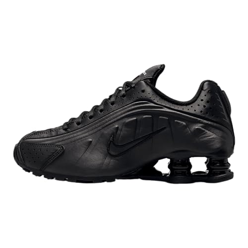 NIKE Shox TL Laufschuhe, Schwarz, Athletic Sneaker mit Säulendämpfung, atmungsaktives Design, Schwarz , 40 EU