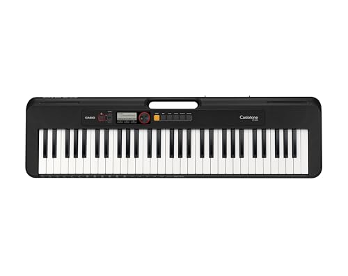Casio CT-S200BK CASIOTONE Keyboard mit 61 Standtasten und Begleitautomatik, schwarz