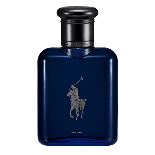 Ralph Lauren Polo Blue Parfum für Herren, fruchtig-holziger Duft mit Mandarine, Rosa Pfeffer & Patchouli, für anspruchsvolle Männer, 75 ml
