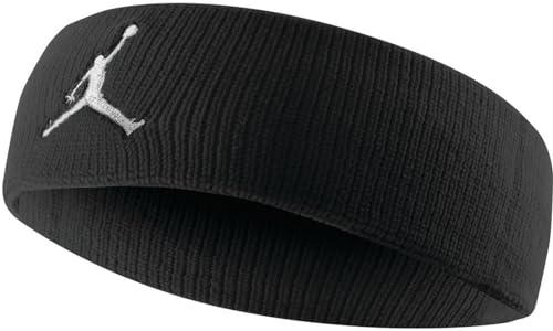 Jordan Unisex-Adult Headband, Black, One Size