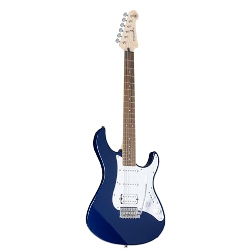 Yamaha Pacifica 012 BM E-Gitarre blau metallic – Hochwertige Elektrogitarre für Einsteiger in elegantem Design – 4/4 Gitarre aus Holz