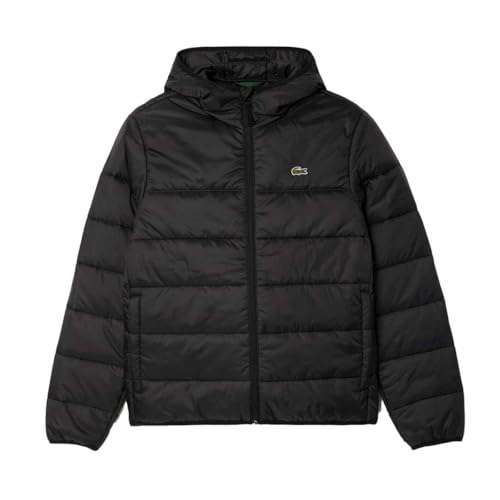 Lacoste Herren Jacke Sportjacke (1 Stück), Schwarz/Schwarz, 52