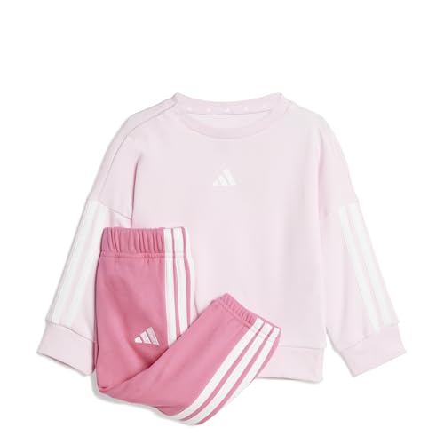 adidas Unisex Baby ESSENTIALS JOGGER, Clear Pink/White/White, 6-9 Months
