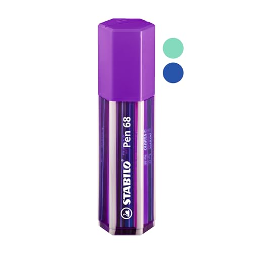 STABILO - Premium-Filzstift - Pen 68-1x 20er Big Pen Box - 20