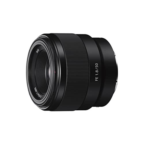 Sony SEL-50F18F 50mm f/1.8 Festbrennweite für Sony E-Mount (APS-C und Vollformat, lichtstark, leiser Autofokus, ideal für Porträts, kompatibel mit Sony A7-Serie & ZV-E1, A6000-Serie & ZV-E10)
