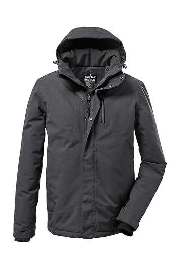 killtec Herren Funktionsjacke mit abzippbarer Kapuze KOW 161 MN JCKT, dunkel stahl, XXL, 37589-000