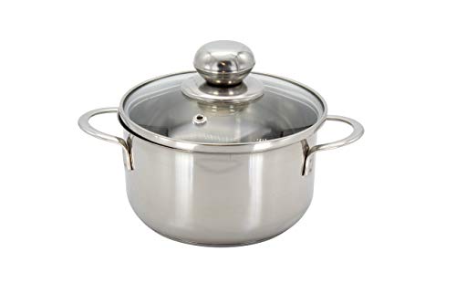 Krüger Karl Edelstahl Fleischtopf Saturn, 12 cm