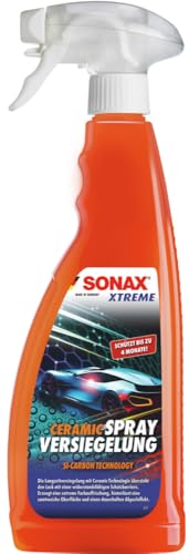 SONAX XTREME Ceramic SprayVersiegelung (750ml) bis zu 4 Monate Langzeitschutz vor Schmutz, Insekten & Streusalz | Art-Nr.02574000