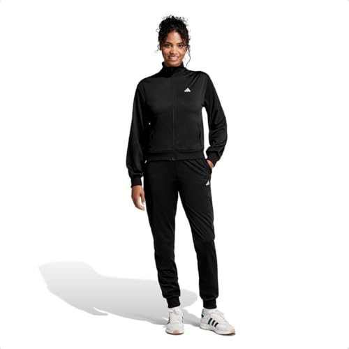 adidas Damen ESSENTIALS FEELCOZY TRACKSUIT, Black, L