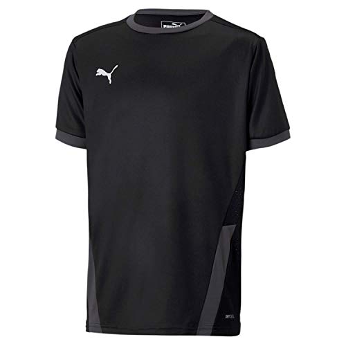 PUMA Jungen Teamgoal 23 Jersey Jr T-shirt, Puma Black-asphalt, 152 EU