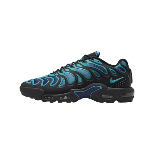 Nike Air Max Plus Drift Herrenschuhe (FD4290-011, Black/Deep Royal Blue/Baltic Blue), Schwarz/Tiefkönigsblau/Baltikblau, 42 EU