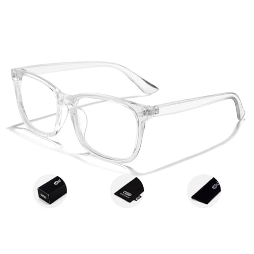 CN92 Klassische Nerdbrille rund Keyhole 40er 50er Jahre Pantobrille Vintage Look clear lens, A Transparent, 53