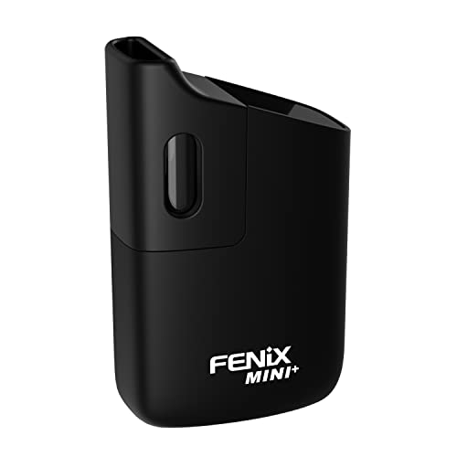 FENiX Mini Plus Vaporizer | Neuestes Modell mit USB-C | für Kräuter & Extrakte | 100% Konvektion | FENiX Mini+ Verdampfer *Schwarz*
