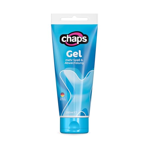 Med Device chaps Gleitgel, Gleit-Gel, Massage-Gel auf Wasserbasis, Made in Germany , (200 ml)1er Pack