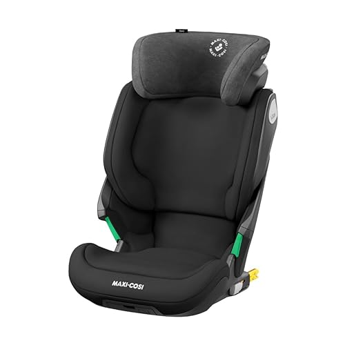 Maxi-Cosi Kore i-Size Kindersitz, 3,5–12 Jahre, 100–150 cm, ISOFIX Kindersitz, Verstellbare Höhe/Breite, Side Protection System Plus, Schnelles & Einfaches Anschnallen, Authentic Black