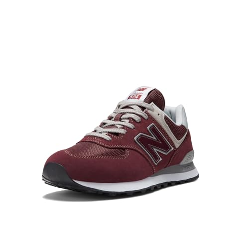 New Balance Herren 574 Sneakers, Burgundy, 39.5 EU