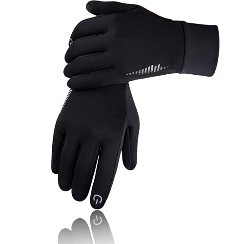 SIMARI Winter Thermo-Handschuhe Herren und Damen Touchscreen fahrradhandschuhe Anti-Rutsch Winddicht für Kaltes Wetter zum Autofahren Radfahren Skifahren Arbeiten Outdoor SMRG102