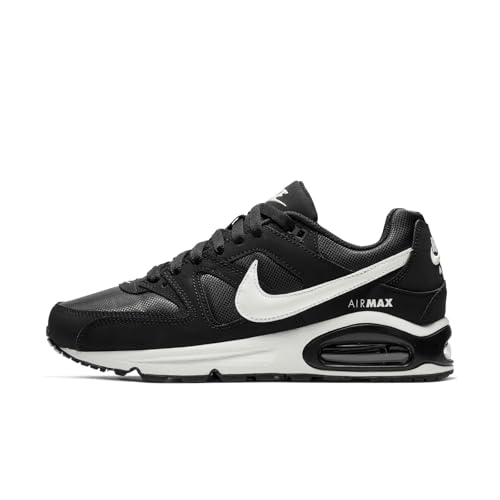 Nike Damen Air Max Command Sneakers, Schwarz Black White, 40.5 EU