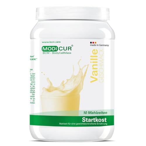 BCM Modicur Start Vanille 1 Dose à 460g (10 Portionen/Diätstart/BCM BodyCellMass)