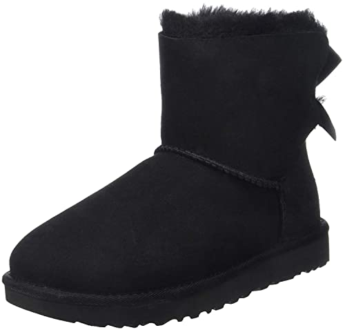 UGG Damen Mini Bailey Bow Ii Classic Boot, Schwarz, 40 EU
