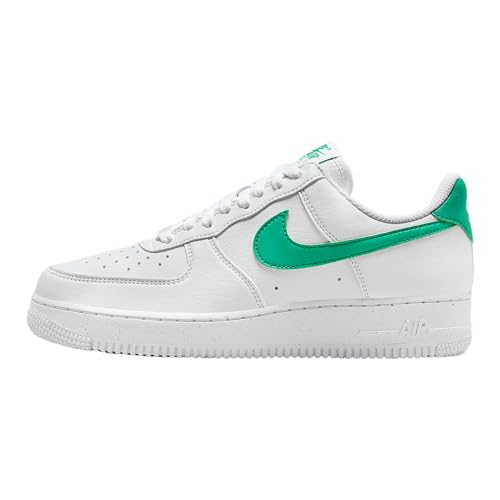 NIKE Herren Air Force 1 '07 Next Nature Sneaker, White Stadium Green, 38 EU