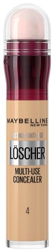 Maybelline New York Abdeckstift, Instant Anti-Age Effekt Concealer, Löscher Mit Mikro-Lösch-Applikator, Nr. 04 Honey, 6,8 Ml