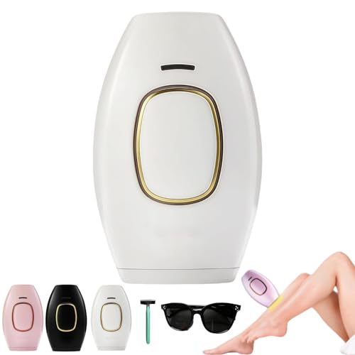 LumiPro IPL von Feleva Original-Effektives IPL Gerät zur dauerhaften Haarentfernung für Frauen und Männer – Ideal für Beine, Arme und Gesicht (Weiß 470nm-1100nm)