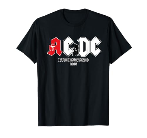 Herren Ruhestand 2025 lustig Rente Männer T-Shirt