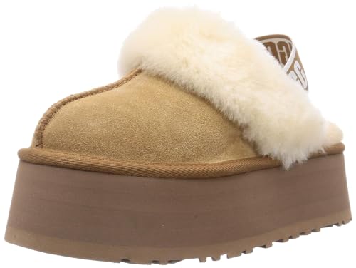 UGG Female Funkette Slipper, Chestnut, 5 (UK)