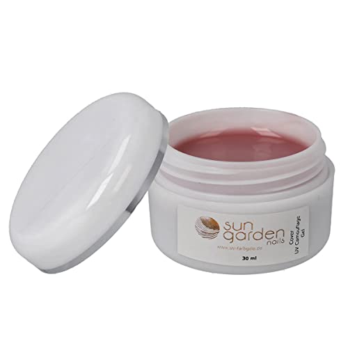 UV Cover Gel – Camouflage Nagelgel – UV/LED härtend Aufbaugel für Naildesign und Nailart - Buildergel (30 ml (1Pack))