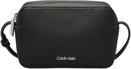 Calvin Klein Damen Umhängetasche Ck Must Camera Bag Klein, Schwarz (Ck Black), Einheitsgröße