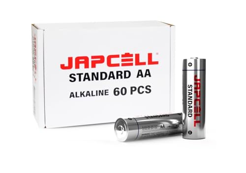Japcell AA / LR06 Standard-Alkalibatterien - 60er-Pack
