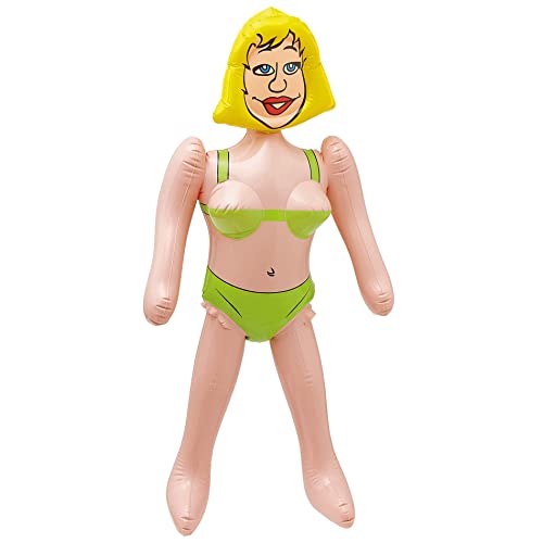 W WIDMANN MILANO Party Fashion 01457 - Aufblasbare Ehefrau, 90 cm, Scherzartikel