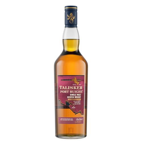 Talisker Port Ruighe - Single Malt Scotch Whisky, handverlesen von der Insel Skye, 45.8 Prozent vol, 700 ml Einzelflasche