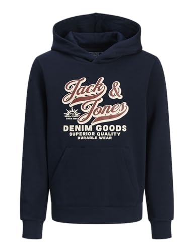 JACK & JONES JUNIOR Jjelogo Sweat Hood 2 Col Aw25 Noos Jnr