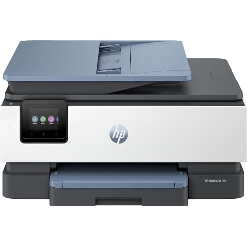 HP OfficeJet PRO 8135e 40Q47B Tintenstrahl-Multifunktionsgerät, A4-Farbdrucker, automatische Duplex- und Duplexdrucker, 20 Seiten pro Minute, WLAN, Smart, 3 Monate Instanttinte inklusive, grau