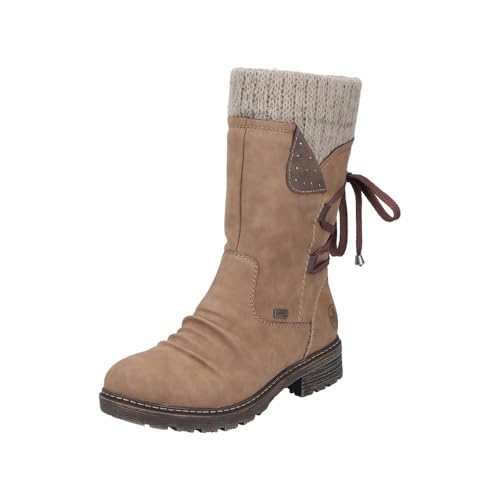 Rieker Damen Z4773 Stiefeletten, Braun, 38 EU