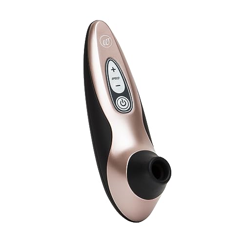 Womanizer Pro40 Klitoris Sauger Erotik Vibrator für Frauen Sex Spielzeug Dildo | Klitoris Stimulator Auflegevibrator mit 6 Intensitätsstufen | Leises Wasserdichtes Sexspielzeug für sie | Roségold