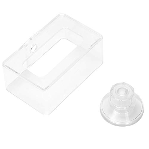 Cuque Verrückter Aquarium Fish Feeder, Fish Food Feeder Einfache Installation Acryl Fischfütterungsring, für Fischtank für Aqarium(small)