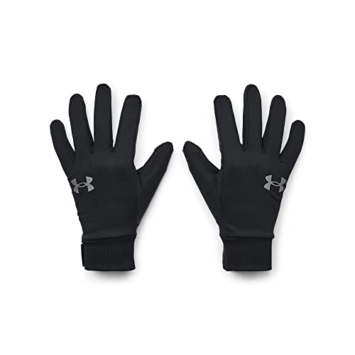 Under Armour Herren UA Storm Liner, leichte, enganliegende Fitness Handschuhe, ideal als Baselayer, wasserabweisende Herren Handschuhe mit Touchscreen Technologie