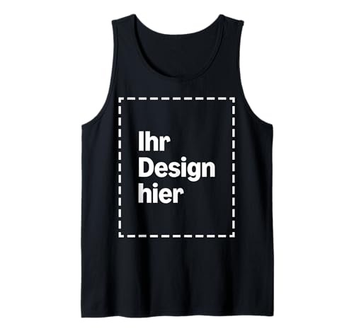 Individuelles Tanktop mit Ihrem Bild auf der Vorderseite