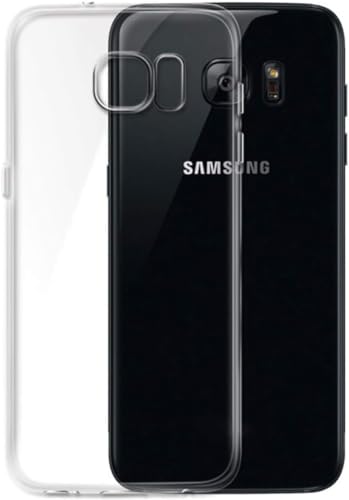 NEW'C Hülle für Samsung Galaxy S7, [Ultra transparent Silikon Gel TPU Soft] Cover Case Schutzhülle Kratzfeste mit Schock Absorption und Anti Scratch kompatibel Samsung Galaxy S7