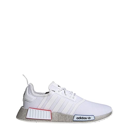 adidas NMD_R1 Shoes Men's, White, Size 5