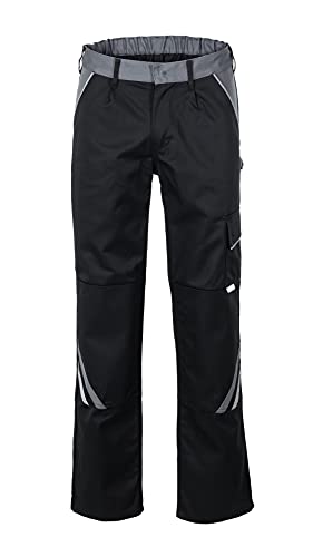 Planam 2711050 Highline Bundhose, Schwarz/Schiefer/Zink, Größe 50