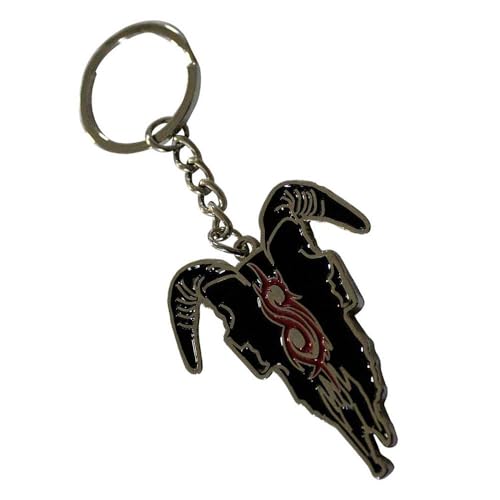 Rock Off officially licensed products Slipknot Goat Head Band Logo Schlüsselring Keychain One Size