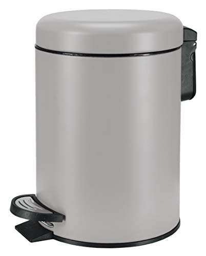 Kleine Wolke Kosmetikeimer ONE Platinfarben 3 Liter